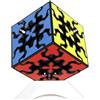 Oostifun MO FANG GE Gear Cube 3x3x3 Puzzle 3D Twist Con Treppiede (Nero)