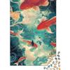 GJDNEAAKL Carpa Koi Scena Subacquea Puzzle 1000 Pezzi Carta per Adulti Atmosfera Artistica Acquatica Gioco di Puzzle 1000 Pezzi Relax Casa Regalo 38x26cm/1000pcs