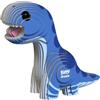 EUGY 008 Brontosauro. Dinosauri Puzzle 3D di Carta Eco-Friendly