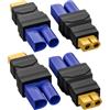 Cleqee XT60 femmina su spina EC5, 4 pezzi