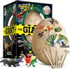 Dr. Daz - Uova Dinosauro Kit di Scavo Uova di Dinosauro 12 figura di dinosauro STEM Giocattoli per 5 6 7 8 9 10 Anni