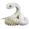 Porgeel Snake stampato in 3D Snake da 12 pollici Stampato 3D ANIMALI FLIZIBILI SNAKE PER SPAPENTO CON LIGHT NAGNI RAINBOW PACCIALI IN MAGGIOR 3D VOLIZIONI PER IL DESCITÀ DELL'ACCOUNT OFFICI