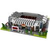 Atomic Building Modello Di Architettura Da Costruire Con Mini Blocchi, Design Realistico Di Campo Da Calcio. Collezione Degli Stadi D'Élite Del Mondo. Stadio Di Calcio A Trafford, Manchester, Inghilterra.