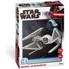 4D Cityscape Kit di modelli di carta 3D di Star Wars (intercettore di legame imperiale)