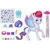 Hasbro My Little Pony Zipp Storm Look alla moda, statuetta alla moda con accessori