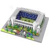 JEMPET Puzzle 3D, stadio calcistico Bernabeu da assemblare con Nano Blocchi - Più di 4000 pezzi