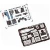 Eduard 1/48 Spazio Douglas A-1H Skyraider Interni 3D Decalcomania Incisione Parti Set (per Tamiya) Modello di Plastica Decalcomania EDU3DL48071