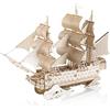 Comfoyar Puzzle 3D Veliero, DIY Barche Costruzioni Legno, Modellismo Costruire Adulti, Kit Fai Da Te Creativo Modellini, Decorazioni Casa e Regali Compleanno Natale San Valentino per Donna Uomo