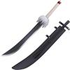 Generico SPAZIOMILITARE KATANA SPLIT SOUL DI TOJI FUSHIGURO SERIE IL JUJUTSU KAISEN. LAMA METALLO NO AFFILATA