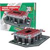 Georgie Porgy Puzzle dello Stadio di Calcio 3D DIY Giocattoli da Costruzione Set di Sostruzione (San Siro Staduim 113 Pezzi)