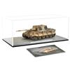 NUOTIE 1/72 Scala Militare Serbatoio Modello Finito Lega Metallo Die Cast con Serbatoio in Plastica Modello World War Ⅱ Army Vehicl Tank Mini 1945 Jagdtiger Modello Collezione
