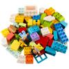 Lego Duplo 601 - Set di 40 pietre in diversi colori, 2 x 2 gommini