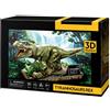Party town National Geographic - Puzzle 3d Tyrannosaurus Rex | Modellini Da Costruire Puzzle 3d | Puzzle Bambini E Adulti | Puzzle Dinosauri | Giochi Per Bambini | 52 Pezzi