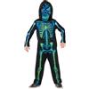 Rubie's Rubies Neon Green Skeleton Kids Fancy Dress, Multi