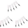 Garosa 5 Pezzi Motore DC 4.5V 32250 RPM, Micro Motore Senza Spazzole per Modellino Giocattolo, Motore Vibrante Mini Sostituzione DC - Ideale per Progetti Fai da Te e Hobby