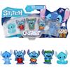 OOSHIES - Stitch set 5 personaggi, Pencil Topper Alti 5 cm, Include soggetto esclusivo, Bambini 3+