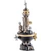 ROBOTIME Puzzle 3D per adulti, modello di faro - kit di costruzione meccanica fai da te con luci e movimento, modello di ingegneria in PVC, regalo per collezionisti e appassionati di STEM, CGM01