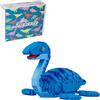 Larcele 1004 Pezzi Micro Dinosauro Costruzione di Giocattoli Set, Fai da te Mini Mattoni Giocattolo Kit KLJM-06 (Plesiosauro)