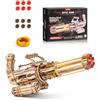 ROKR Puzzle 3D in Legno Modellismo Costruire per Adulti Kit Modelli, LQA01 | Kit di Modelli con Elastici, Regalo per Adolescenti, Modello a barile rotante 412 Parti