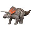 Jurassic World - Giocattolo a forma di dinosauro Rebirth Strike Attack, azione in un solo colpo, autentico e possibile