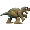 Mattel Jurassic World Ankylosaurus Bumpy to Ceratosaurus Dinosaur Transforming Toy, 11 Step Double Danger 2 in 1, giocattolo feroce changers