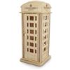Quay Cabina telefonica Woodcraft Kit di Costruzione FSC