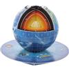 BESTonZON Puzzle 3d Struttura della Terra in Carta Blu, Giocattolo Educativo | Festa Scuola Decor, Gifts For Kids 8-12, Art For Kids Ages 8-12, For Girls 10-12