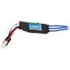 Dilwe RC 18A Brushless ESC, 1/24 1/28 RC Mini Regolatore di velocità Elettrico Senza Spazzole per Auto con Connettore Femmina PH2.0 Bianco per K989