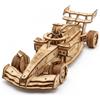 NiXiM 3D puzzle RACING FORMULA puzzle 3D in legno, ruote girevoli, tecnologia di taglio laser, modello di auto in legno fai da te