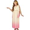 W WIDMANN MILANO Party Fashion - costume da dea greca per bambini, abito e corona d'alloro, romano, carnevale