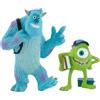 Bullyland Set Disney Monsters & Co. con Mike e Sullivan, Figurine Dipinte a Mano Senza PVC, Gioco di Immaginazione, Figure Collezionabili e Cake Design, 3+