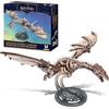 UGEARS Harry Potter Drago Forteventre Ucraino Puzzle 3D in Legno per Adulti | Modellismo da Costruire Adulti, Meccanico Modellini da Costruire Puzzle Adulti Rompicapo Legno Costruzioni Meccaniche