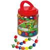 Viga Toys® Perline in Legno da infilare - 90 Pezzi - dai 3 Anni