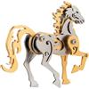 Palapozzy Kit di modellino di cavallo zodiacale 3D in metallo, per adulti, steampunk, fai da te, assemblaggio in metallo, puzzle meccanico, decorazione creativa per adulti, regalo decorativo per