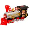 ColorBaby Speed & Go Treno a vapore con luci e suoni, funzioni realistiche, camino funzionale, locomotiva giocattolo, design vintage realistico, giocattoli per bambini, a partire da 6 anni (49631)