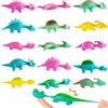 Hpbaggy 15 pezzi Giocattoli di Dinosauro fionde,Giocattolo da Dinosauro,Fionda Dinosauro Giocattolo,Giocattolo per Dita dei Dinosauri,Divertenti Slingshot Dinosaur Finger Toys