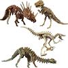 Fycooler Puzzle 3D in legno,Modello di Dinosauri da Costruire,Cattivo in legno 3D,Modellazione dinosauro,Puzzle 3D in Legno per bambini Adulti,Modellini da Costruire per Adulti,giocattolo per Bambini
