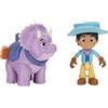 Giochi Preziosi, Dino Ranch Miguel&Tango Coppia di Personaggi, Personaggio Alto Circa 7.5cm e Dinosauro Alto 9cm Circa, Come nel Cartone Animato, per Bambini a Partire dai 3Anni, DNA00300, Multicolore