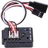 Taidda Giroscopio per Auto da Drift RC Giroscopio a 2 Assi Ad Alta stabilità per Auto da Corsa Telecomandate, Costruzione in ABS per Gare di Drift Competitive, Adatto per Controller e Ricevitori