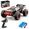 X-Verse SG316MAX Auto radiocomandata 1:16, 80 km/h, auto radiocomandata fuoristrada, 2,4 GHz, fuoristrada, impermeabile, auto da corsa RC Buggy, 4WD Off-Road RC Crawler per adulti, 1 batteria