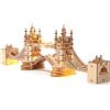 ROBOTIME Tower Bridge Puzzle 3D con Illuminazione Integrata | Un modello architettonico da esporre in salotto o studio, adatto come regalo per appassionati di architettura