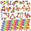 GOLDGE Magic Snake - Set di 24 blocchi di puzzle con serpente magico, regalo di compleanno per bambini, 5-10 anni, regalo per gli ospiti e piccoli regali
