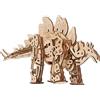 UGEARS Puzzle Legno 3D Dinosauri da Costruire - Stegosauro Meccanico Realistico - Ideale per Appassionati di Modellismo e Puzzle 3D Legno - 305 Pezzi - Età 14+