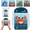 TECHEEL Puzzle girevole 4 in 1 - 16 pezzi gioco da viaggio per bambini dai 3 anni in su