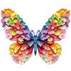 Hakumata Puzzle in legno per adulti, motivo: farfalla, 210 pezzi, in confezione | Puzzle in legno per adulti, decorazione da parete, puzzle in legno, regalo di Natale e compleanno per gli amanti dei puzzle