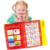 Boxiki kids Libro Sonoro Inglese Bambini - Giochi per Imparare Inglese con 6 Attività Didattiche, 8 Pagine e Oltre 100 Suoni e Canzoni, Giocattolo Educativo Prescolare Bambini 3+ Anni by Boxiki Kids