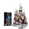Piececool Puzzle in metallo 3D a forma di castello di elfi, per adulti, kit di costruzione fai da te per architettura, tempo in famiglia, decorazione per la casa, idea regalo
