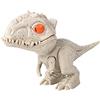 TAIZhiChen Dinosauro Giocattolo da Dito con Morso, Figura D'azione Creativa con Dita Flessibili, Ingegnoso Pupazzo a Mano a Forma di Animale con Morso, Indominus Grigio