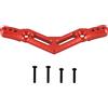 RCAWD Lega Anteriore Shock Torre Per Arrma Granito Senton Big rock 3S BLX 550 MEGA aggiornato parte (rosso)