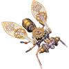 Meiurlex Set di 165 puzzle in metallo 3D con papillon Steampunk, set di modellini fai da te, insetti meccanici, puzzle per decorazioni, regali per adulti